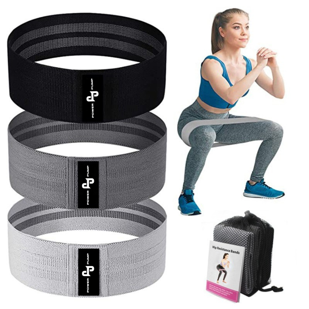 Fabric hip bands  (set of 3)