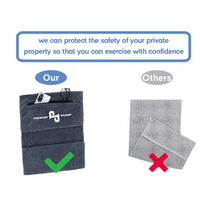 micro-fiber  Zipper Towels