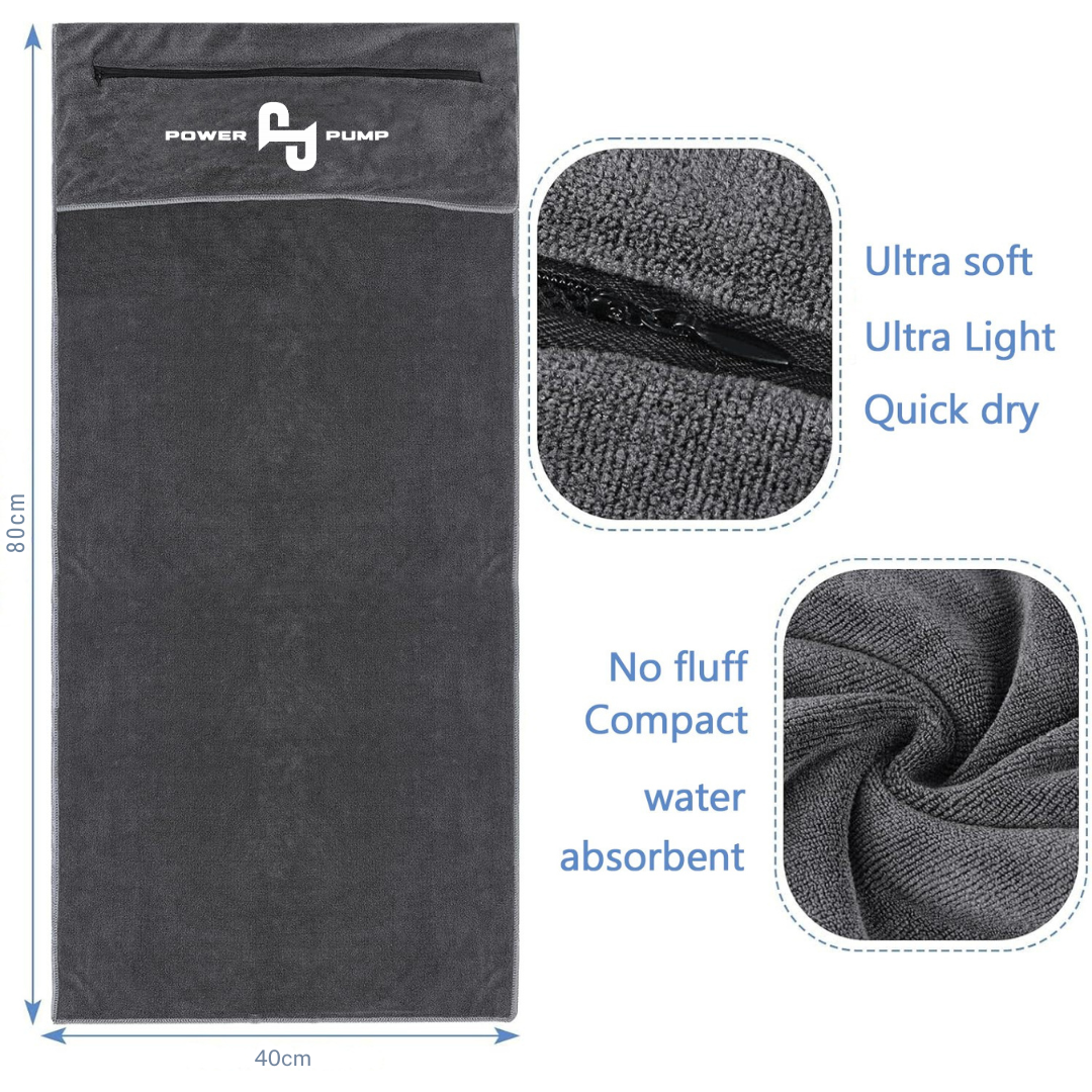 micro-fiber  Zipper Towels