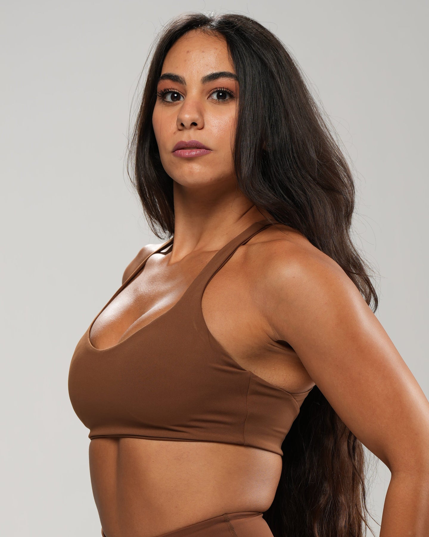 Cutout Racerback bra