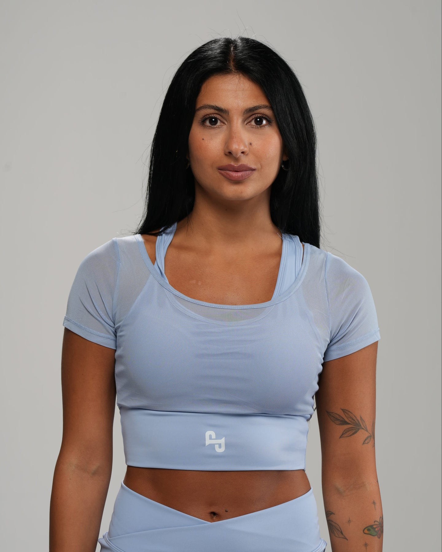 Mesh 2-in-1 Crop