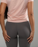 Seamless-Front Biker Short