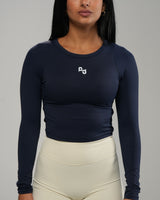 Off-Duty Cutout Long Sleeve