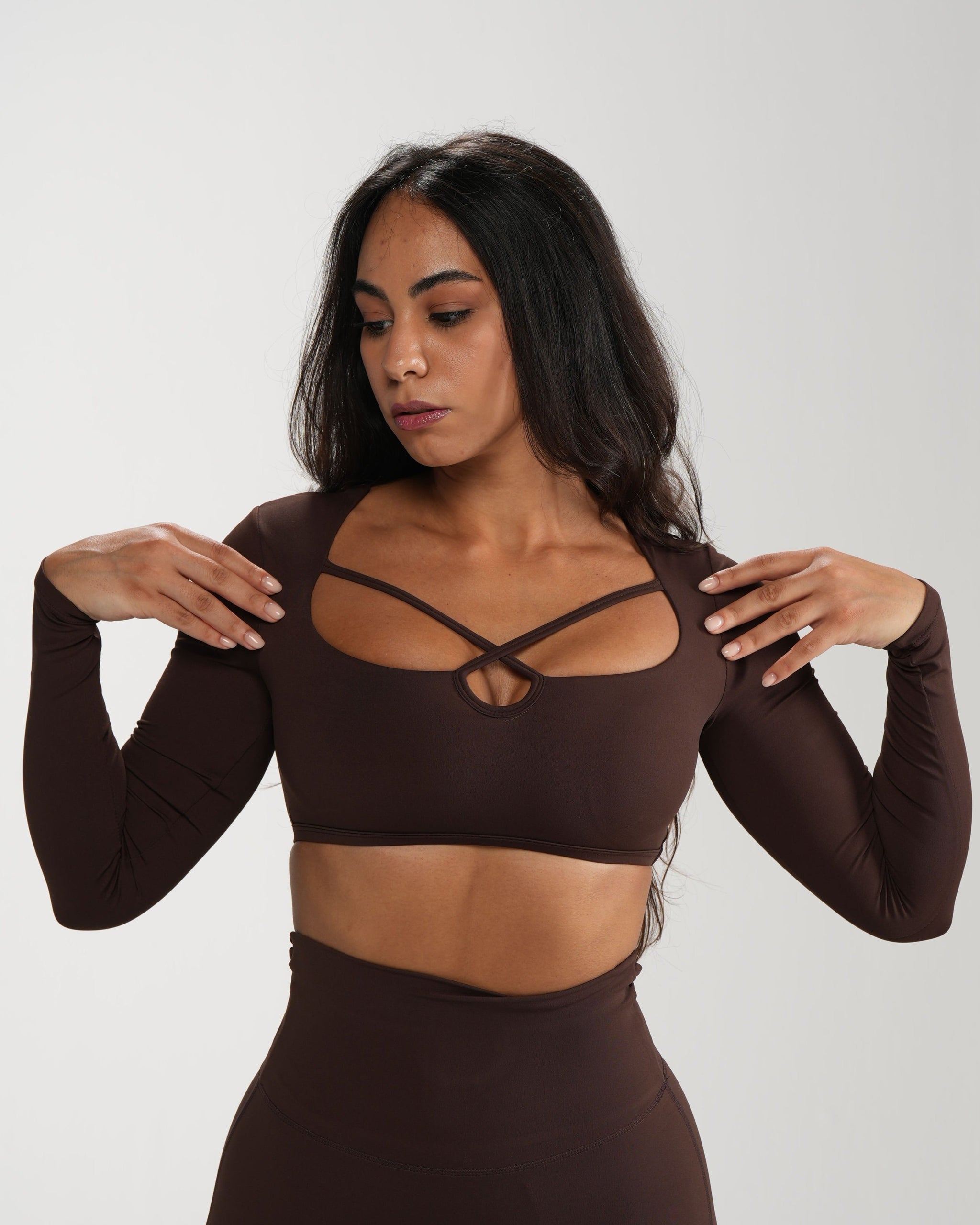 Eclipse Cross-Front Long Sleeve