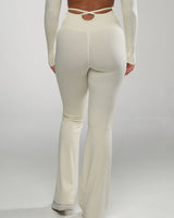 Eclipse Cross-Front Flare Pant