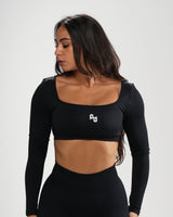 Horizon Open-Back Ribbed top