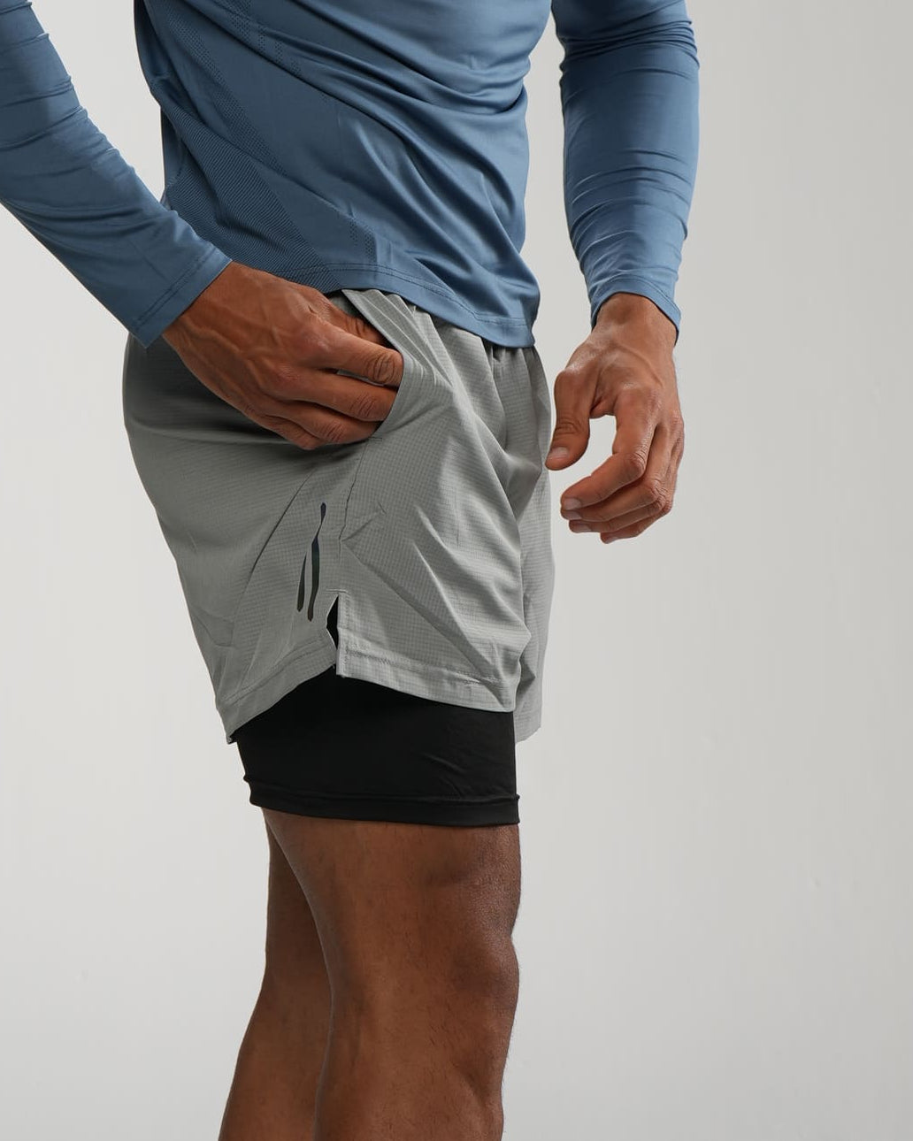 Grid-Tech 2-in-1 Shorts