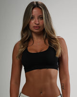 Linear Cross-Back Bra