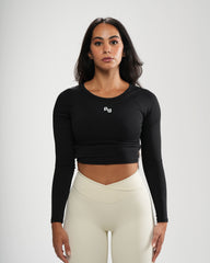 Off-Duty Cutout Long Sleeve