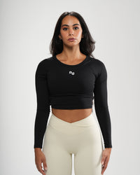 Off-Duty Cutout Long Sleeve