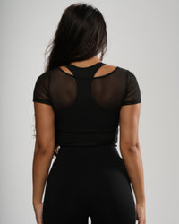 Mesh 2-in-1 Crop