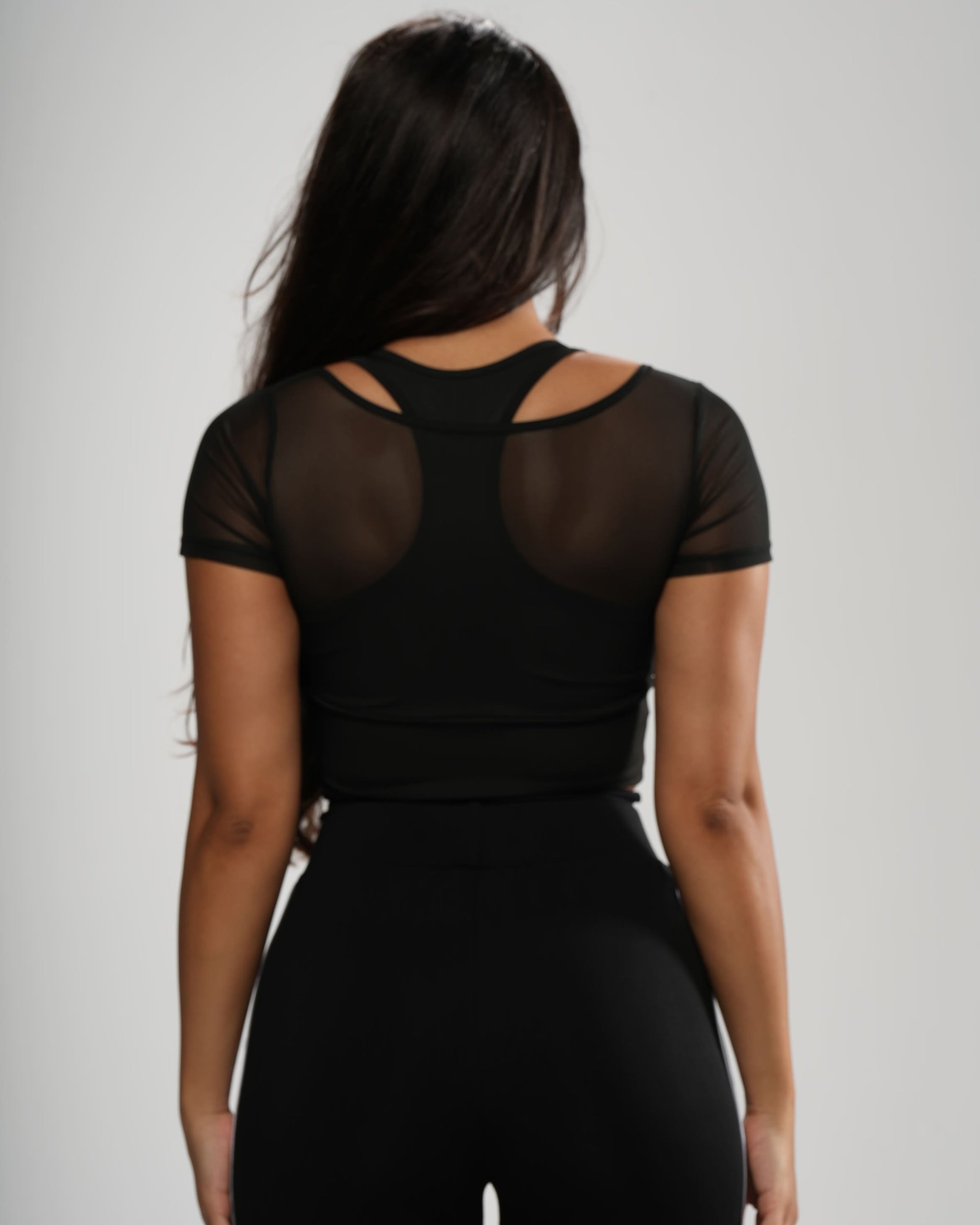 Mesh 2-in-1 Crop
