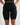 Seamless-Front Biker Short