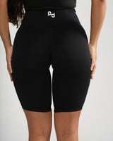 Seamless-Front Biker Short