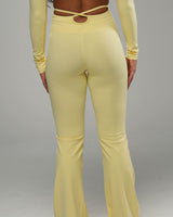 Eclipse Cross-Front Flare Pant