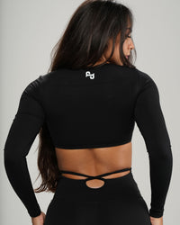 Eclipse Cross-Front Long Sleeve