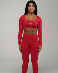 Horizon Open-Back Ribbed Set
