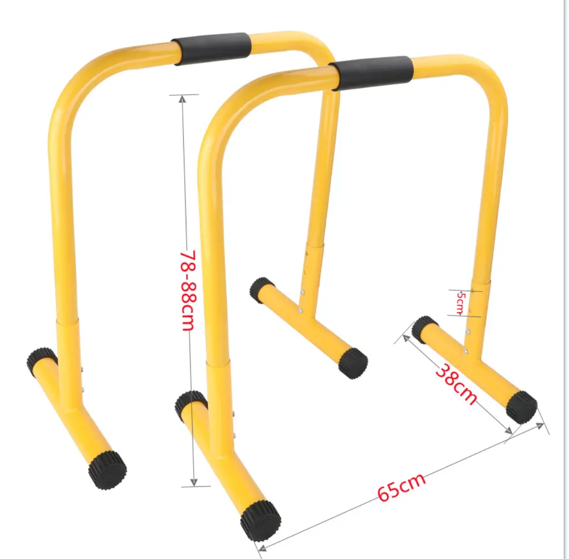 Parallel dip bars